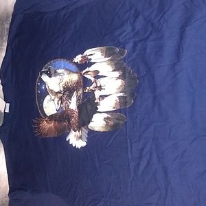 4/$25 NWT Men's Eagle & Wolf T- Shirt